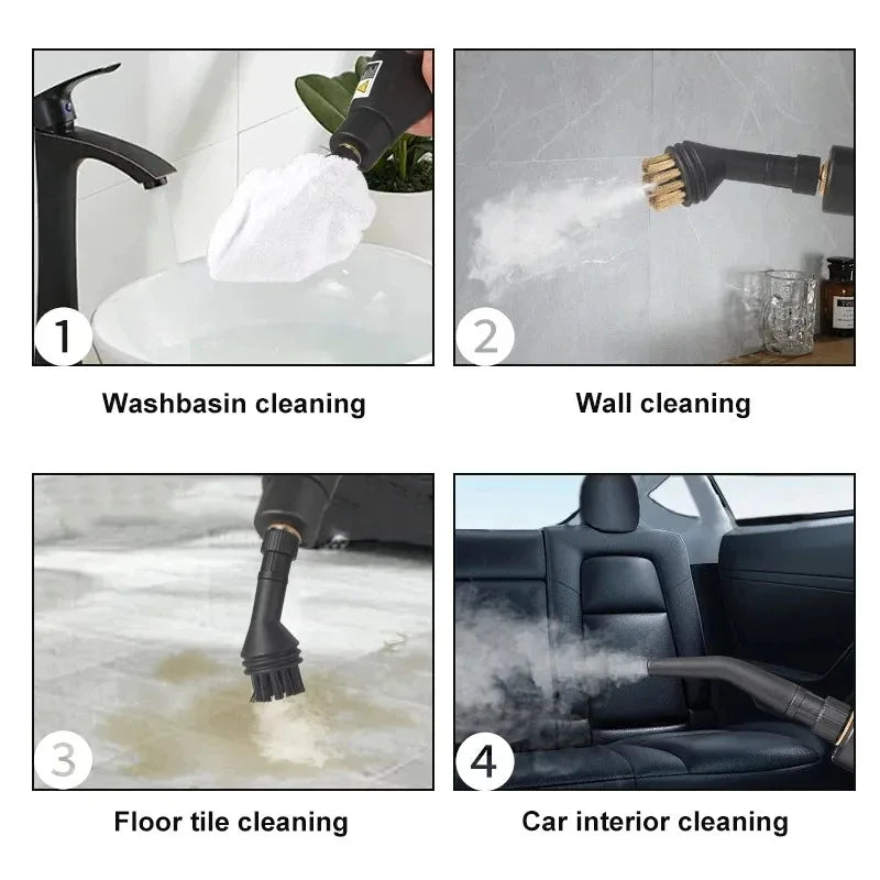 handheld steam cleaner - product view 5