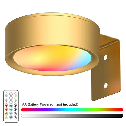 LED Picture Light, Remote Control, 13 Lighting Modes, Dimmable Magnetic Wall Lamp, AA Battery Powered for Artwork - product view 4