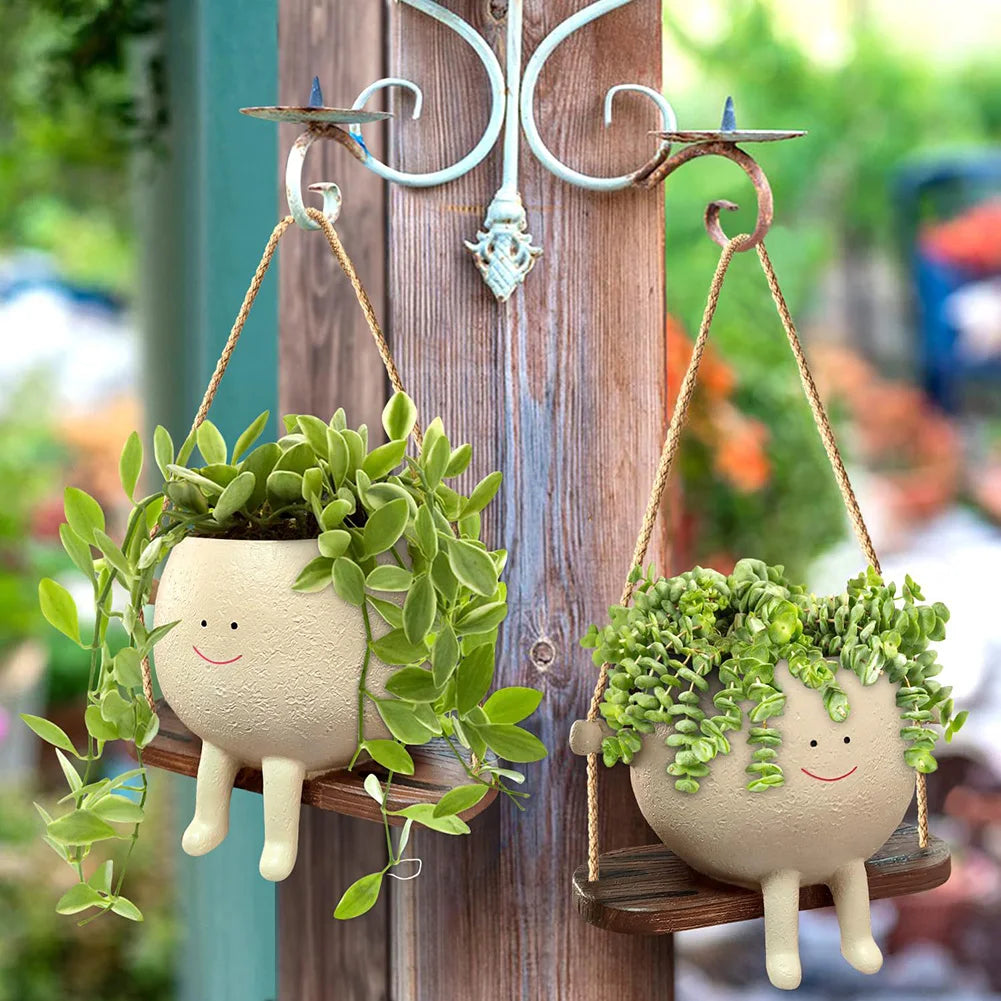hanging balcony planter - product view 3