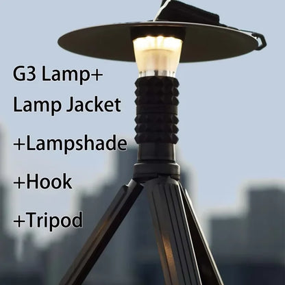 LED Camping Lantern, 3000 mAh Long-Life Lighthouse Light with Lamp Set and RGB Version Options for Tents and Hiking - product view 2