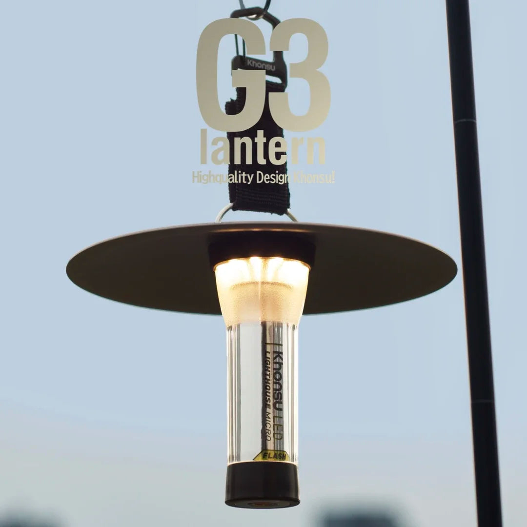LED Camping Lantern, 3000 mAh Long-Life Lighthouse Light with Lamp Set and RGB Version Options for Tents and Hiking - product view 5