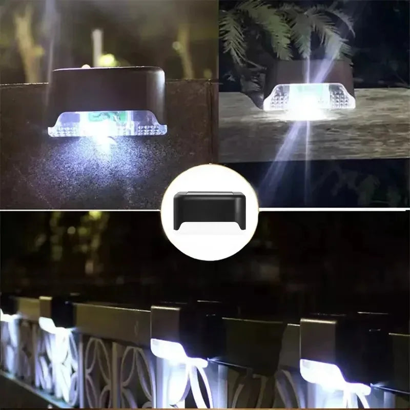 solar fence light - product view 2
