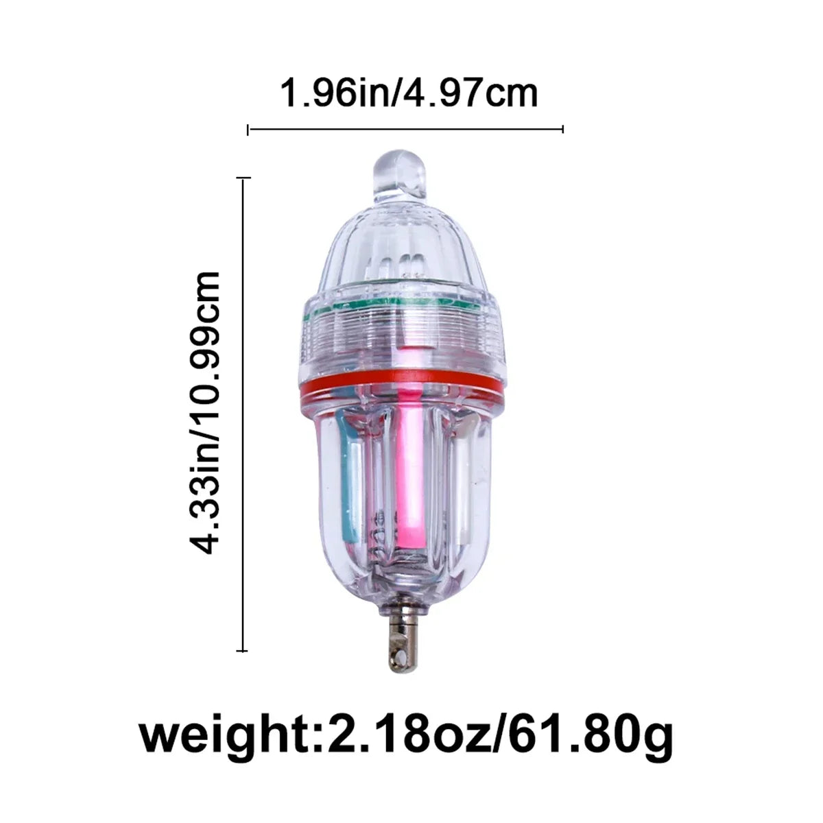 Submersible LED Pond Light, Self-Contained ABS Underwater Lamp, Green or White Light for Ponds and Water Features - product view 4