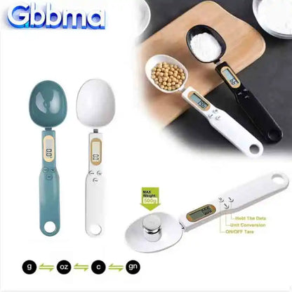 Adjustable Digital Measuring Spoon, LCD Display, 500 g Capacity, 0.1 g Precision, Multi-Unit Kitchen Baking Scale - product view 4