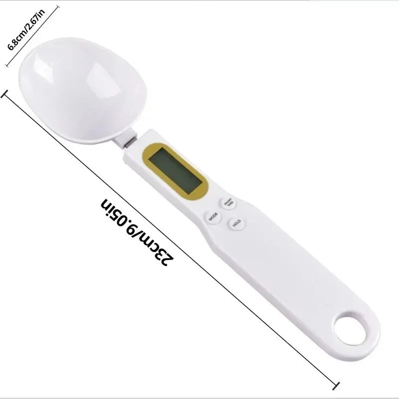 Adjustable Digital Measuring Spoon, LCD Display, 500 g Capacity, 0.1 g Precision, Multi-Unit Kitchen Baking Scale - product view 6