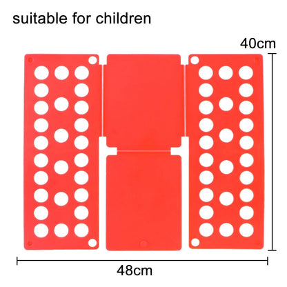 Travel Garment Folder, Plastic Magic Clothes Folding Board, 3-Step Folding Helper for Shirts, Pants, Drawers and Suitcases - product view 4