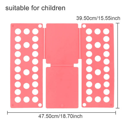 Travel Garment Folder, Plastic Magic Clothes Folding Board, 3-Step Folding Helper for Shirts, Pants, Drawers and Suitcases - product view 5