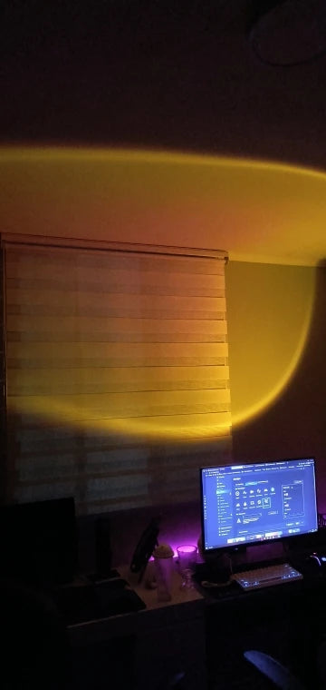 sunset projection lamp - product view 6
