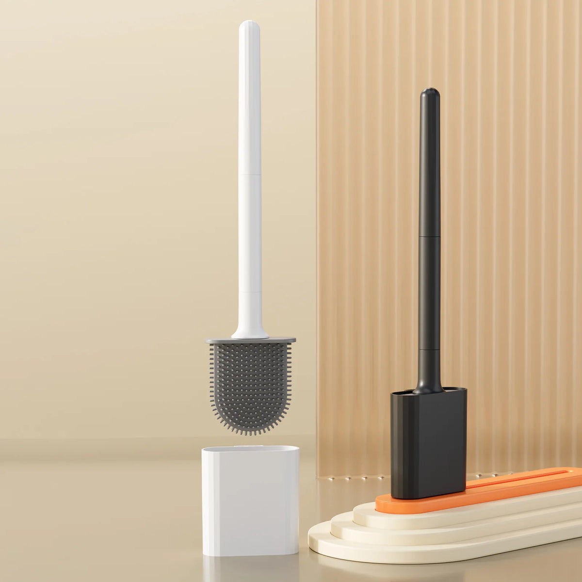 silicone toilet brush - product view 6