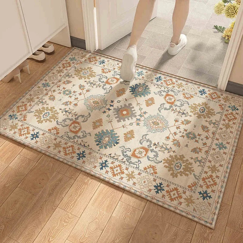 Bohemian Outdoor Doormat, Anti-Slip 100% Polyester Machine-Made Entry Rug in 30x50cm, 40x60cm or 50x80cm - product view 1