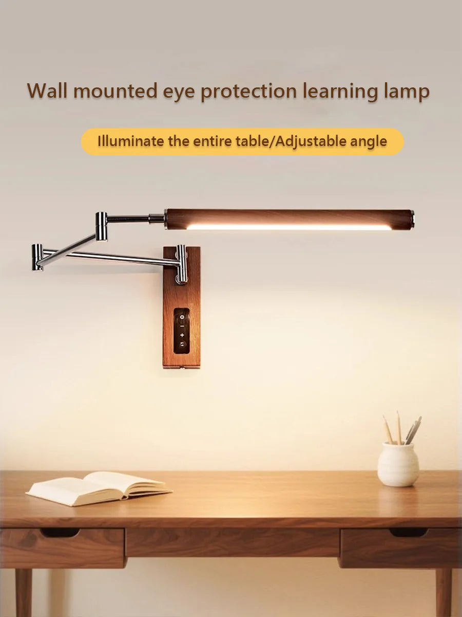 plug in swing arm sconce - product view 4