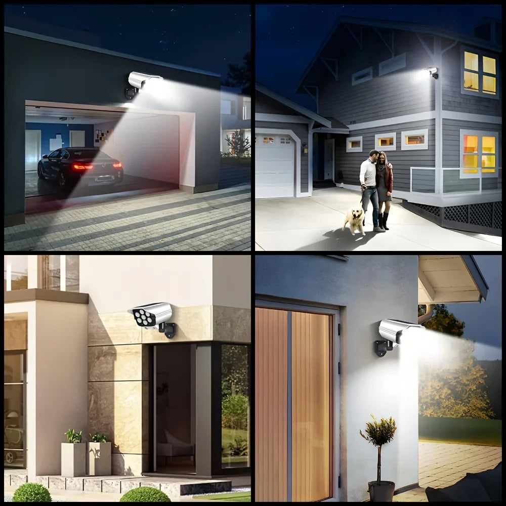 Solar Motion Sensor Wall Light, 77 LED, 2000 Lumen, Remote Control, 3 Modes for Patio, Yard and Home Security - product view 5