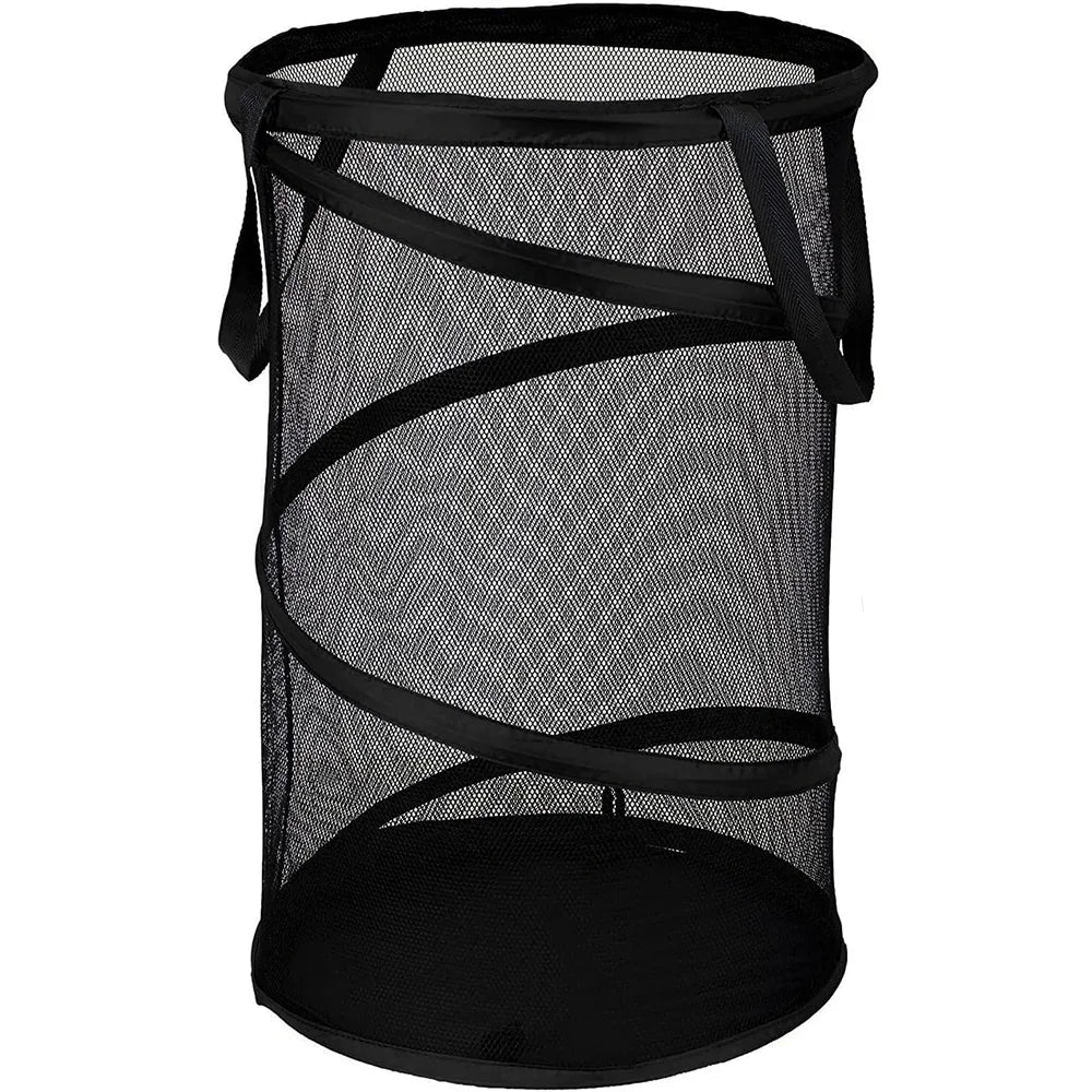 Foldable Laundry Basket, 75L Extra-Large Mesh Hamper with Handles, Collapsible Polyester Storage for Home, Dorms and Travel - product view 1
