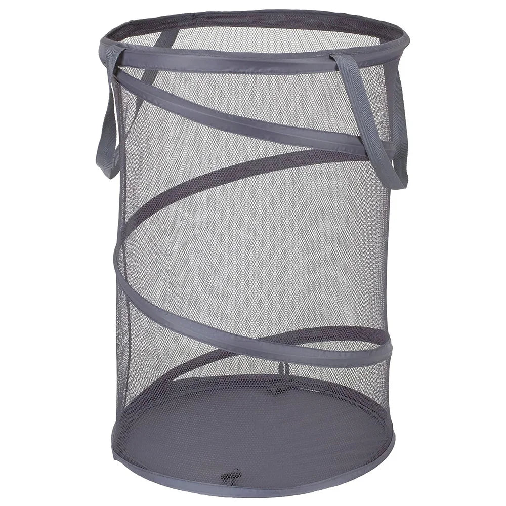 Foldable Laundry Basket, 75L Extra-Large Mesh Hamper with Handles, Collapsible Polyester Storage for Home, Dorms and Travel - product view 2
