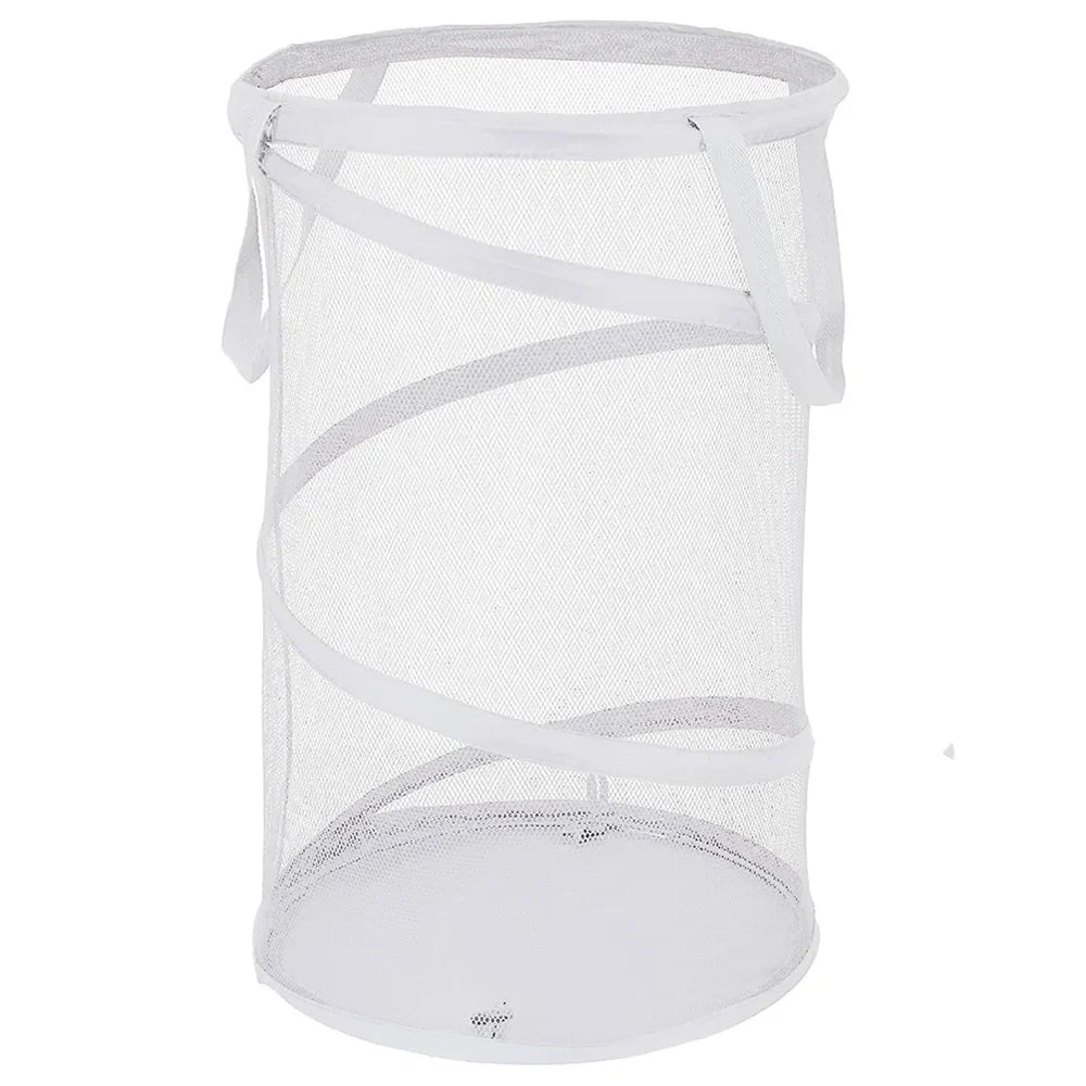 Foldable Laundry Basket, 75L Extra-Large Mesh Hamper with Handles, Collapsible Polyester Storage for Home, Dorms and Travel - product view 3