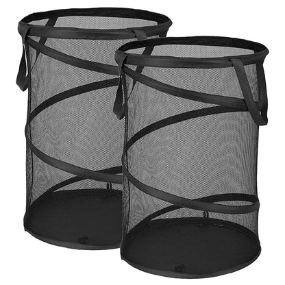 Foldable Laundry Basket, 75L Extra-Large Mesh Hamper with Handles, Collapsible Polyester Storage for Home, Dorms and Travel - product view 5