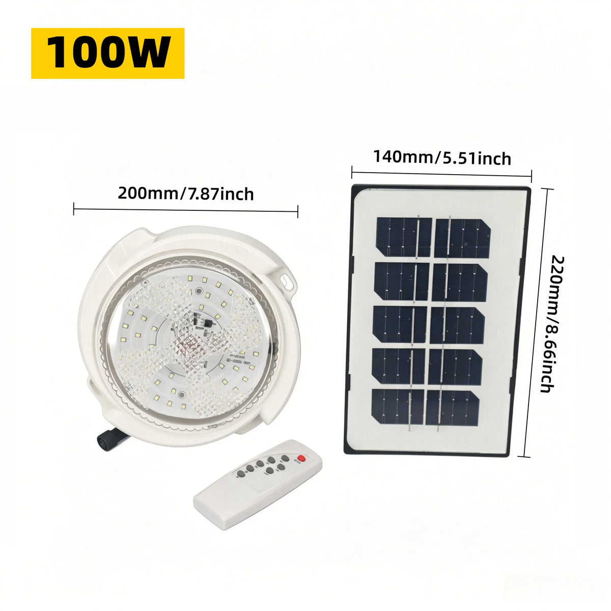 outdoor ceiling light - product view 2