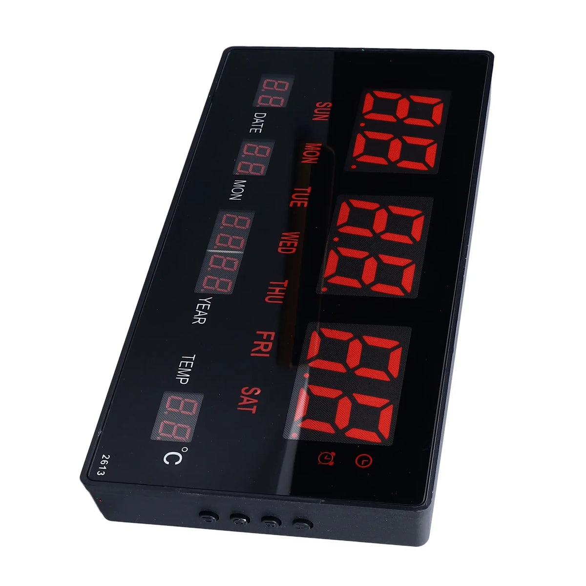 digital wall clock - product view 3