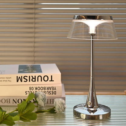 Rechargeable LED Table Lamp, Metal and Plastic Body, Included Bulbs and Battery, 5V Power, Changeable Light Color for Bedroom - product view 5