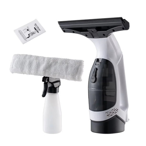Cordless Window Vacuum with Rechargeable Spray Cleaning Set, 200 ml Tank and Squeegee Blade for Glass, Mirrors, Showers and Tiles - product view 1