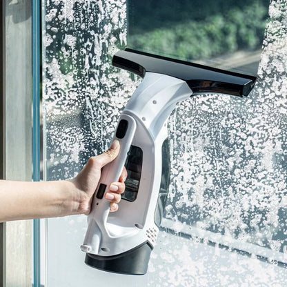 Cordless Window Vacuum with Rechargeable Spray Cleaning Set, 200 ml Tank and Squeegee Blade for Glass, Mirrors, Showers and Tiles - product view 2