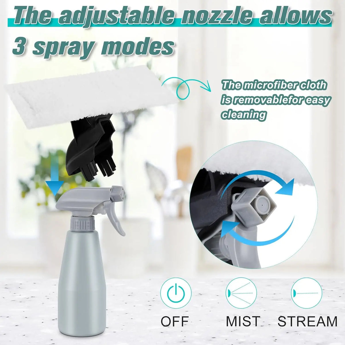 window squeegee vacuum - product view 3