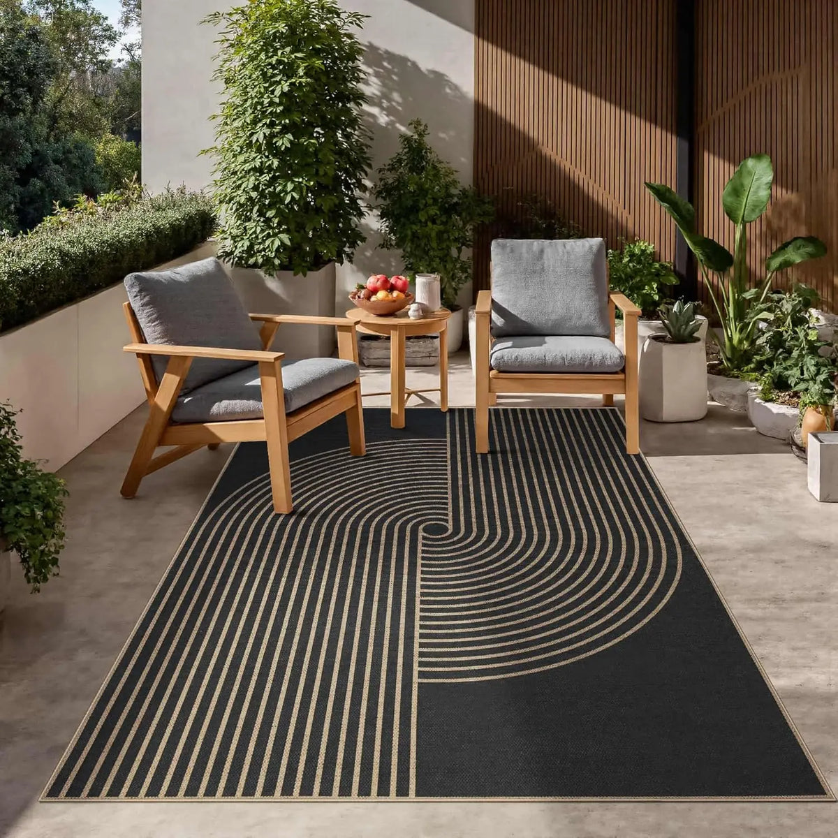 jute rug - product view 2