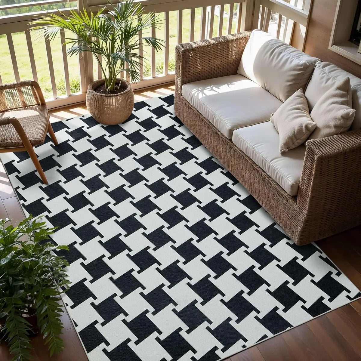 jute rug - product view 6