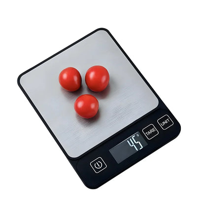 Digital Kitchen Scale, 10kg Capacity, LCD LED Display, 1g Accuracy, Battery Powered Food and Baking Weighing Scale - product view 1