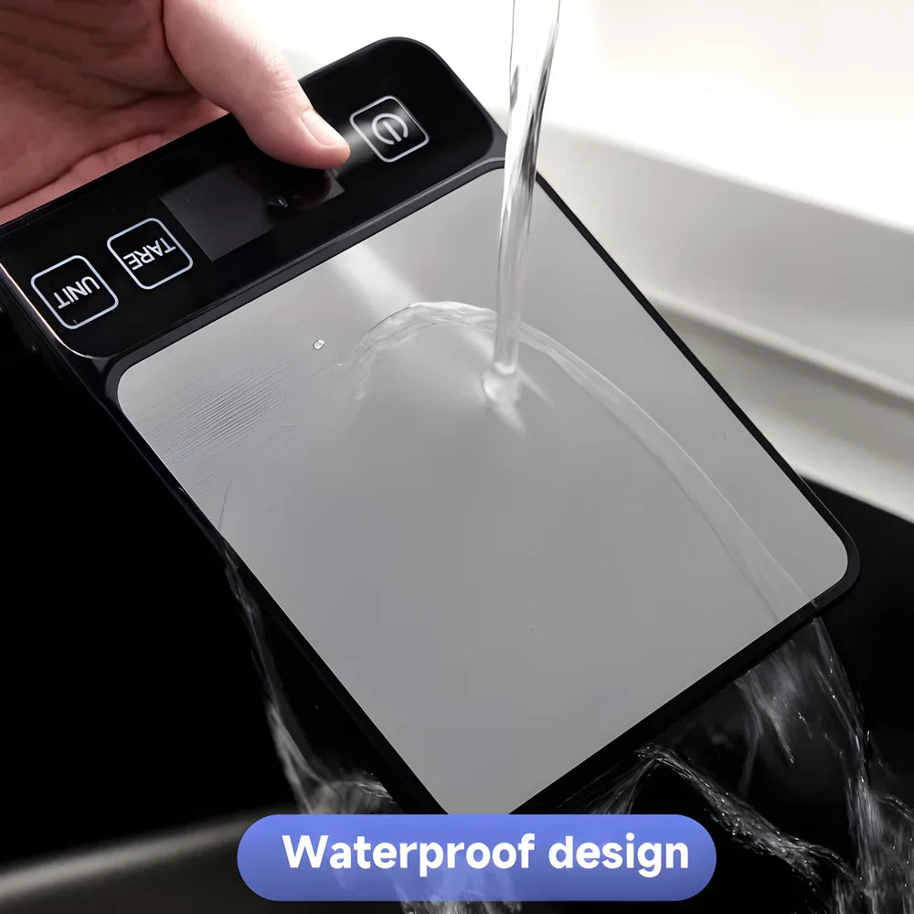 Digital Kitchen Scale, 10kg Capacity, LCD LED Display, 1g Accuracy, Battery Powered Food and Baking Weighing Scale - product view 2