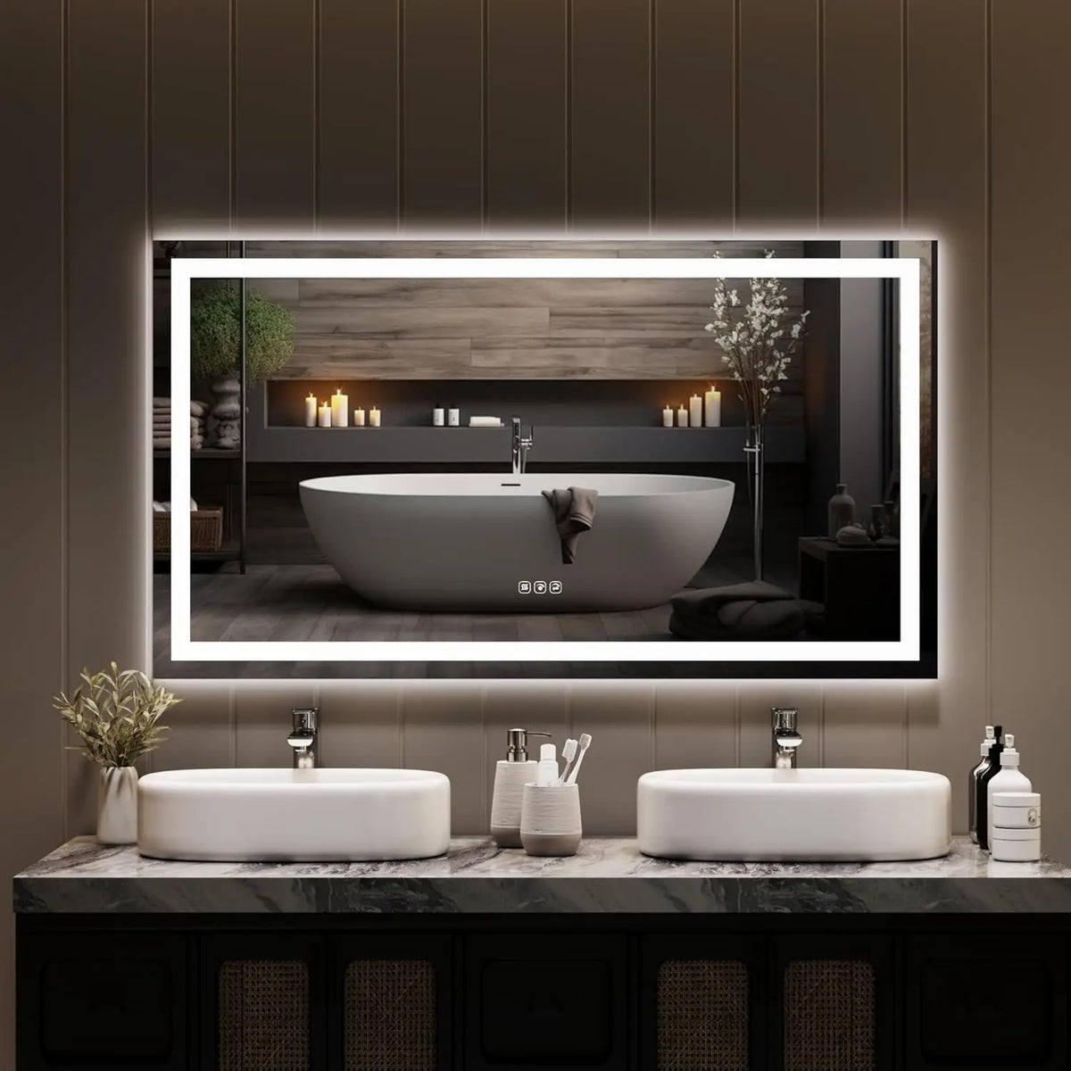 bathroom mirror - product view 3