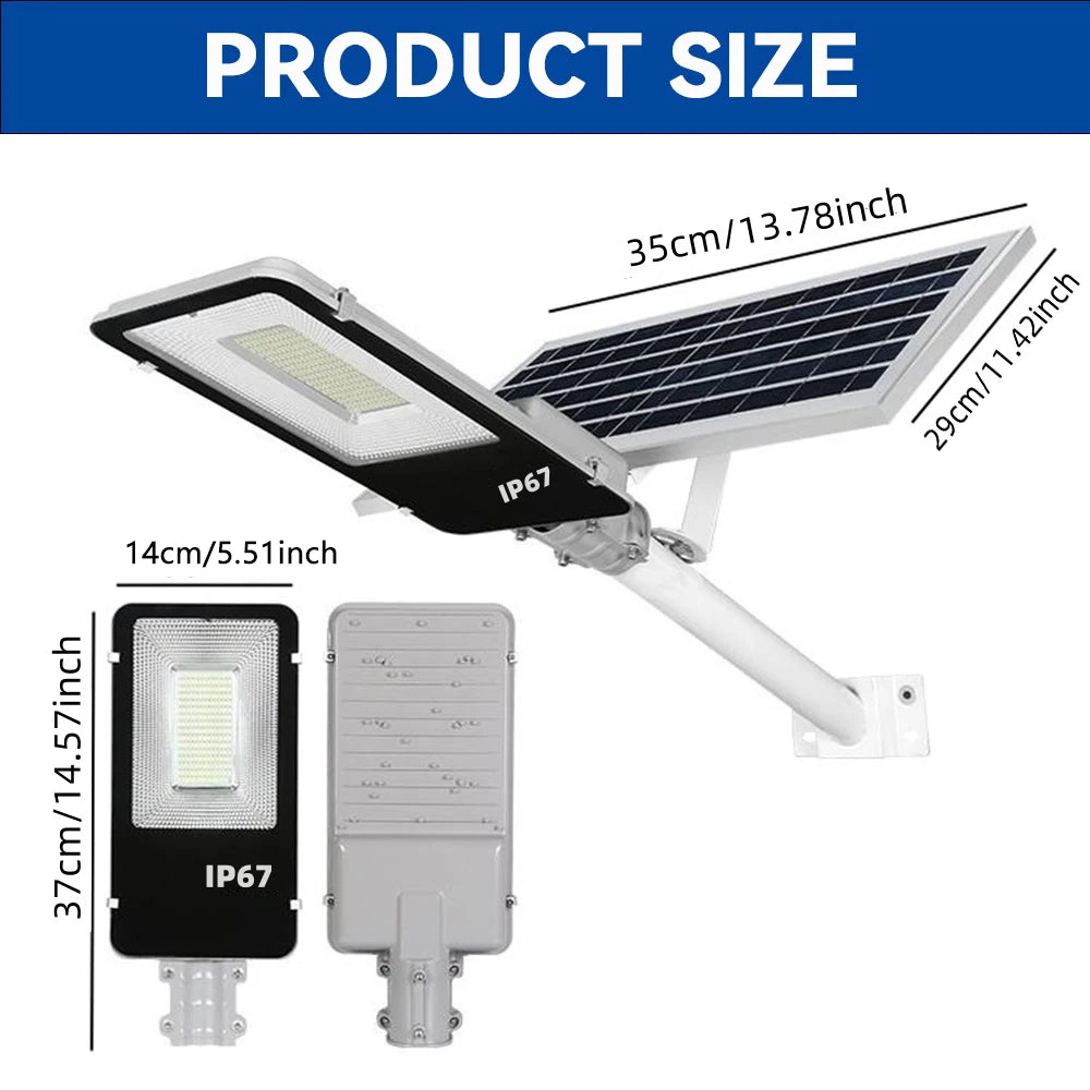 solar flood lights - product view 6