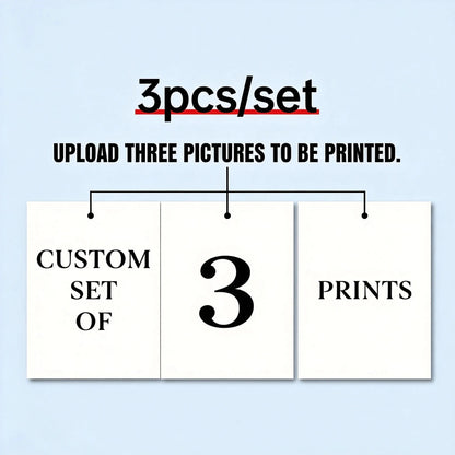 Custom Canvas Wall Art, Personalized Vertical Rectangle Photo Print, Spray-Painted Home Décor Poster in Multiple Sizes - product view 1
