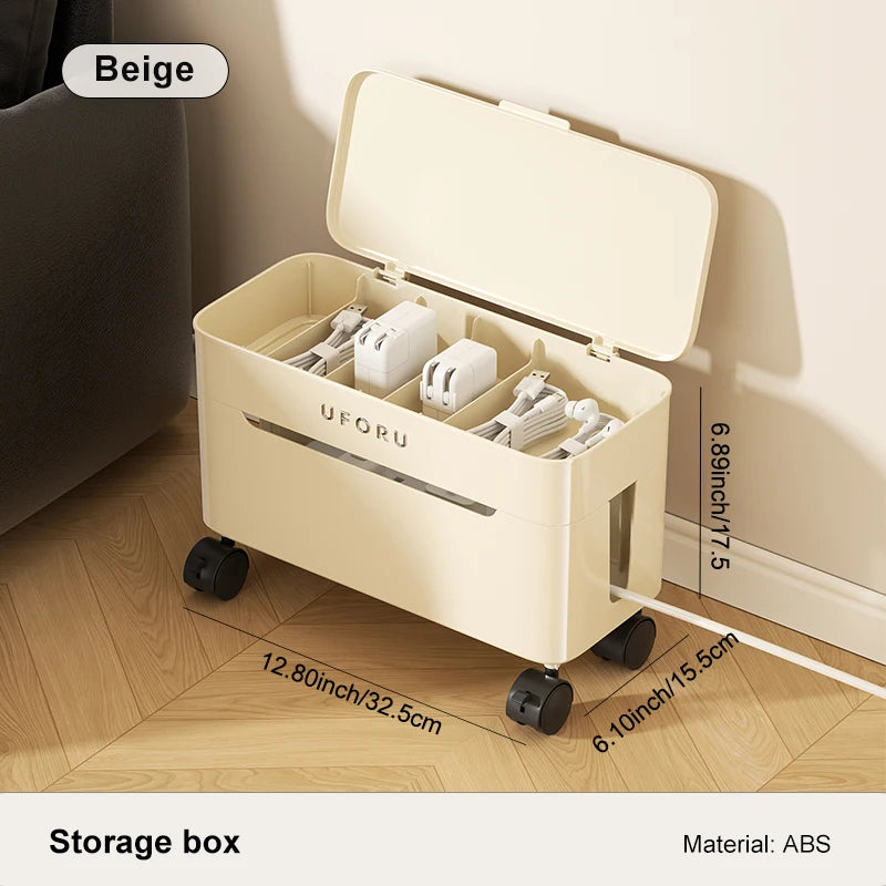 cable storage box - product view 1