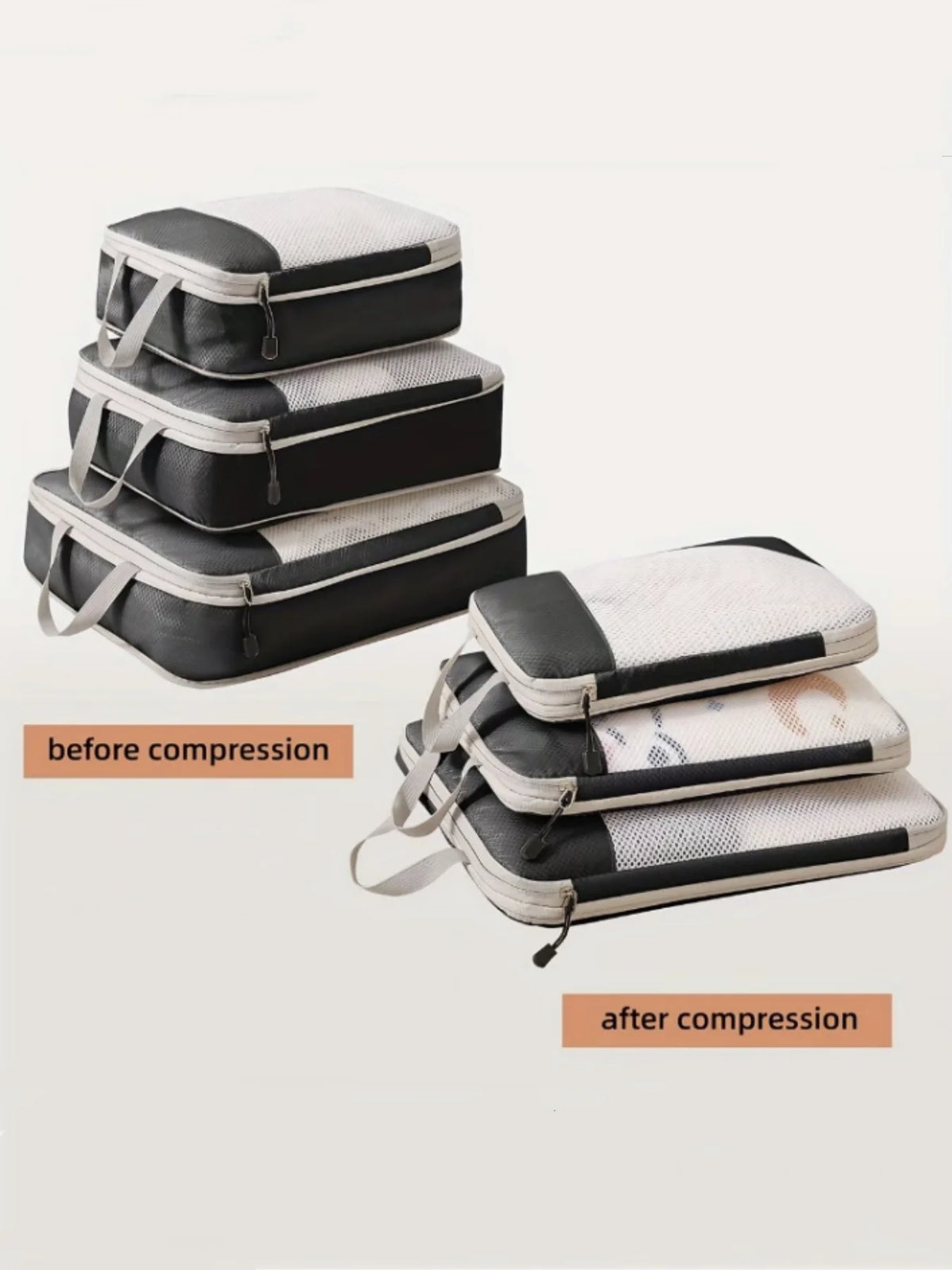 compression packing cubes - product view 2