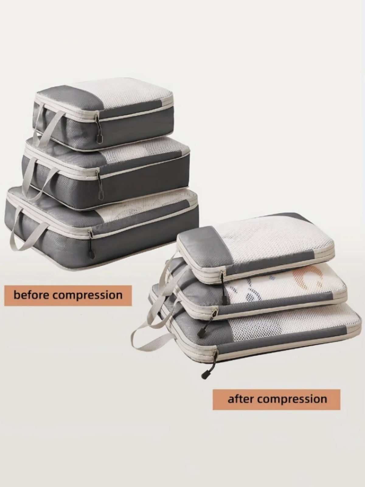 compression packing cubes - product view 3