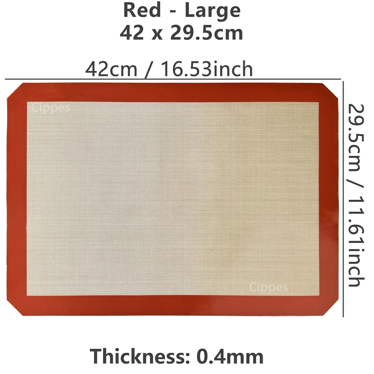 Silicone Baking Mat 0.4 mm, reusable baking mat product view 2