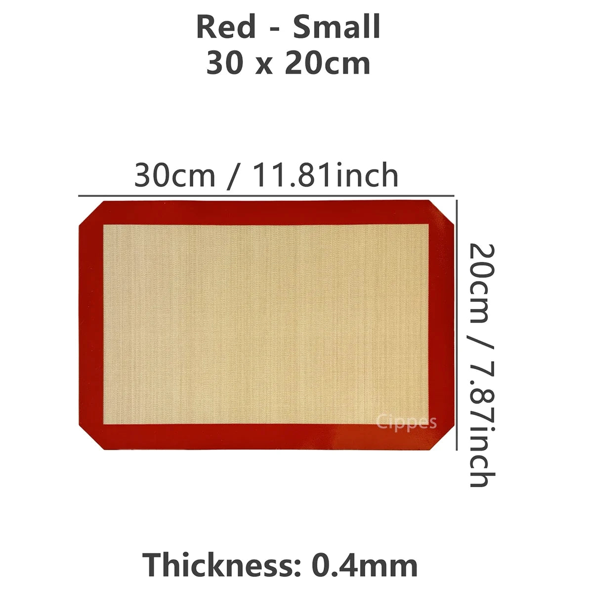 Silicone Baking Mat 0.4 mm, reusable baking mat product view 4