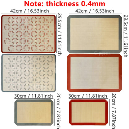 Silicone Baking Mat 0.4 mm, reusable baking mat product view 6