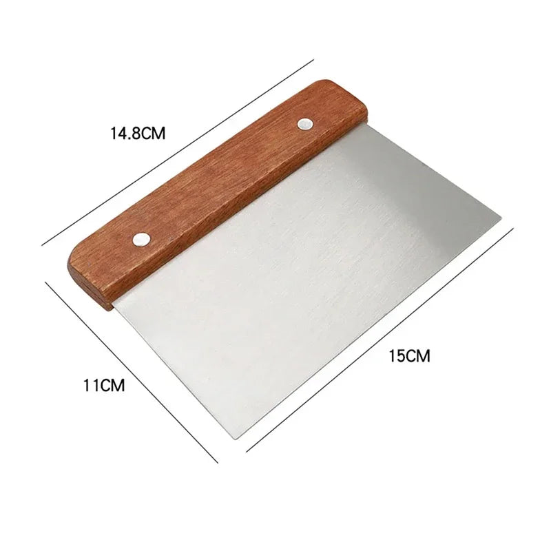 Stainless Steel Dough Scraper, product view 3