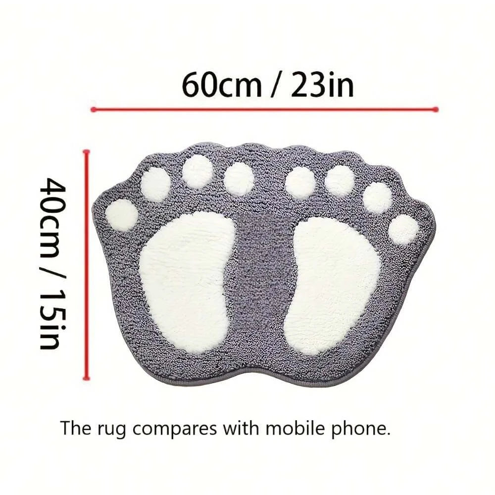 memory foam bath mat - product view 1