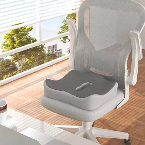 Memory Foam Chair Cushion, Breathable Polyester Cover, Ergonomic Seat Support for Office Chairs, Student Stools and Car Seats - product view 1