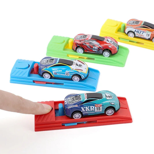 5, 10 or 20-Piece Racing Car Party Favor Toys, Random Mix Plastic Goodie Bag Fillers for Birthday and Baby Shower Gifts - product view 1