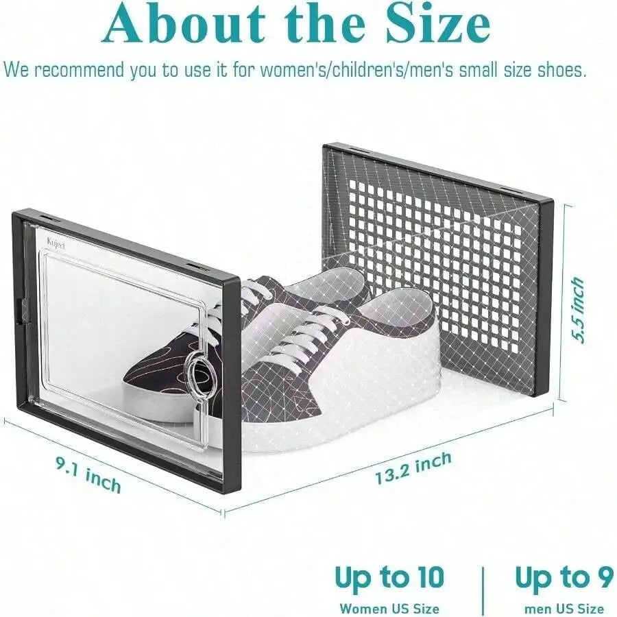 stackable shoe storage box - product view 3