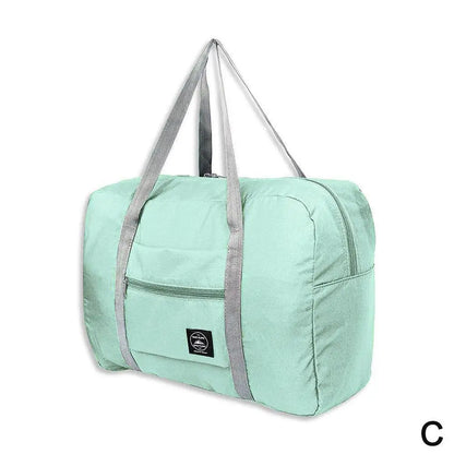 Foldable Travel Bag, Waterproof Clothes Storage, 48 × 32 × 16 cm, Carry-On, Gym and Shopping Bag with Luggage Sleeve - product view 3
