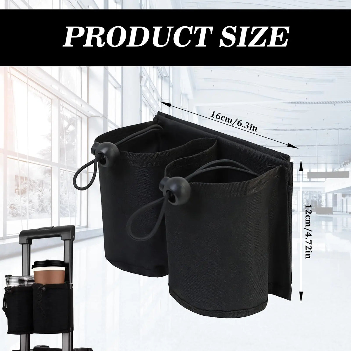 luggage cup holder - product view 3
