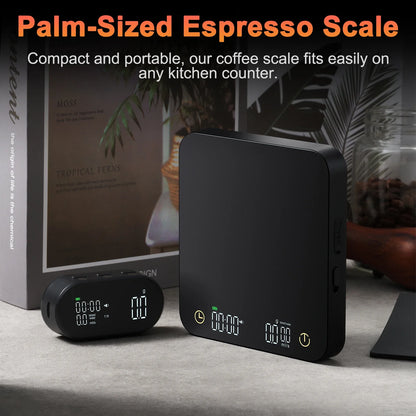 Mini Digital Kitchen Scale with Wireless Display, Timer, 3kg Capacity, 0.1g Accuracy and Type-C Rechargeable Battery - product view 3