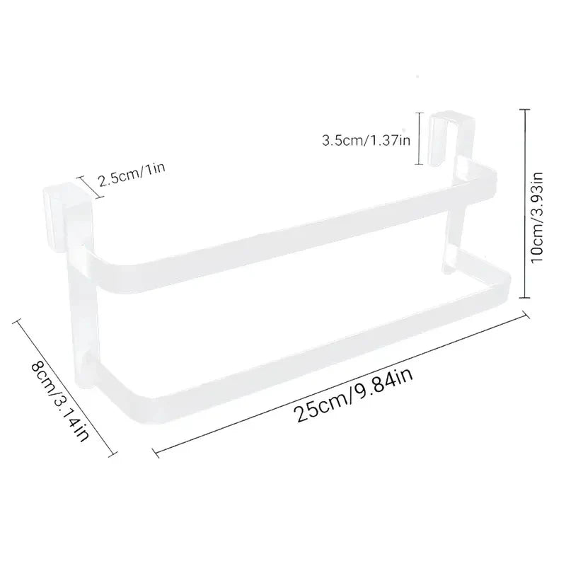 over door drying rack - product view 2