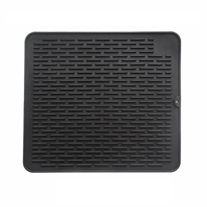 Silicone Dish Drying Mat, Heat-Resistant Non-Slip Rectangle Kitchen Sink Mat in 40x30, 45x40 or 58x45 cm - product view 1