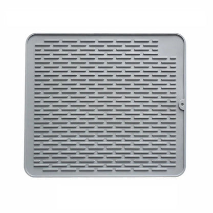 Silicone Dish Drying Mat, Heat-Resistant Non-Slip Rectangle Kitchen Sink Mat in 40x30, 45x40 or 58x45 cm - product view 2